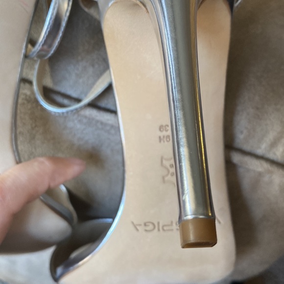 Via Spiga silver heels - Picture 3 of 7